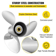 14 1/2 x 21 Outboard Propeller Replace for Boat OEM 3860709