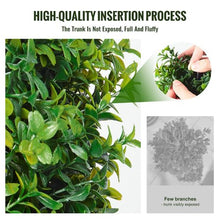 36 Inch Artificial Boxwood Topiary Tree for Home Decor Indoor/Outdoor