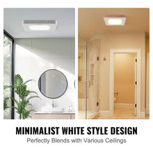Bathroom Exhaust Fan 80 CFM 1.5 Sones Quiet Ceiling Vent Fan with Copper Motor