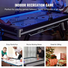 89" Air-Powered Hockey Table with Electronic Scoring for Game Room Family Home