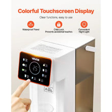 Instant Hot Water Dispenser Countertop with 6 Temperatures & 7 Water Volumes 101oz Removable Tank Quick Heating Touchscreen & Child Lock
