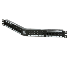24 Port DataPatch Cat5e Angled Punchdown Panel 1RU DPA245E88TGY