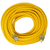 100' Ft 10/3 SJEOOW Yellow Polar Solar Extension Cord With Cold Weather Outdoor Power Light Indicator 1789SW0002 (Pack of 3)