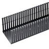 6FT 4.1x2.25 Panduct Type F PVC Narrow Finger/Slot Wiring Duct F2X4BL6