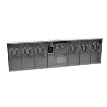 4 Terminal 6-Position 200A Meter Socket with Large Closing Plate Horn Bypass U1256-X-QG-KK-K4