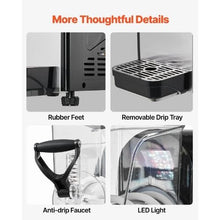 2x6 L Commercial Slushy Machine 50 Cups Margarita Machine for Supermarkets Cafes Restaurants Bars and Home Use Silver