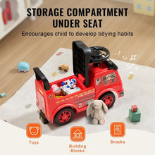 Ride-On Push Car for Toddlers Ages 1–3 – Sit-to-Stand Racer with Music Steering Wheel & Under-Seat Storage Red for Kids