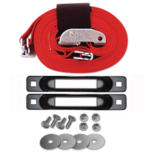 2" x 16 Ft Cam E-Track Single Truck Trailer Strap Tie-Down Anchor Kit SLCECBA