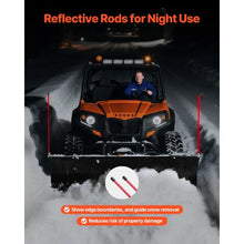 Snow Plow Blade, 43–60 in Adjustable Universal ATV/UTV Plow Kit