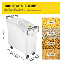 21 Gal X100L  Ingredient Storage Container For  Kitchen F21-100L (Pack of 1)