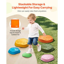 Balance Stepping Stones for Kids – 6 PCS, Non-Slip for Kids