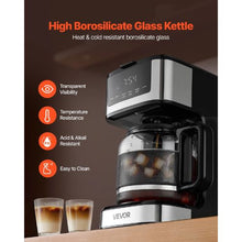 12-Cup Programmable Drip Coffee Maker with Touch Screen