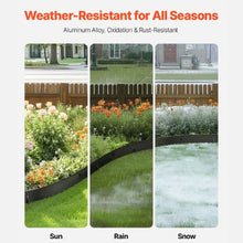 72 Inch Rust-Resistant Bendable for Yard Garden Metal Landscape Edging GE-L72in-8 (Pack of 8)