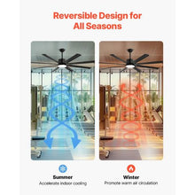 72" Ceiling Fan with Light – 6-Speed Remote Dimmable 3-Color Reversible DC Motor Low Profile for Bedroom/Living Room (Brushed Nickel)