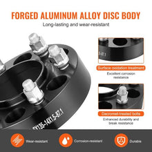 1.5" 6"x5.3  Wheel Adapters 6 Lug Forged Spacer for 1988-2023 Chevrolet GMC and Cadillac 6135-6135-CT-87.1-09