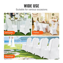 200-Pack Stretch Spandex Folding Chair Covers Universal Fit Washable (White)
