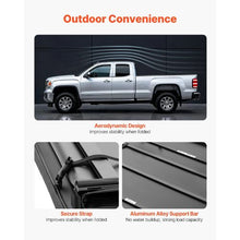 Soft Quad‑Fold Tonneau Cover for 2019‑2024 Dodge Ram 1500 6.4 ft Bed (No Rambox, Split Tailgate)