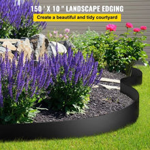 150' Ft 10 inch Flexible Bender Border for Landscaping Recycled HDPE Coiled Terrace Board Landscape Edging SS-SGY-0007