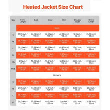 7.4V Battery Men’s Heated Jacket with Soft Shell Electric Heating Coat, 5 Heating Zones, 3 Heat Settings, Machine Washable, Size L, Black