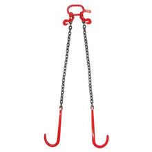 3/8 Inch Heavy Duty Bridle Chain  Safe Working Load for Flatbed Trailer Wrecker Recovery