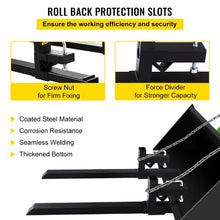 2000 lbs Pallet Forks for Loader Tractor Skid