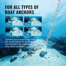 1/4" x 4 Boat Anchor Chain for Boats Deck Fishing Works SH006-TZ