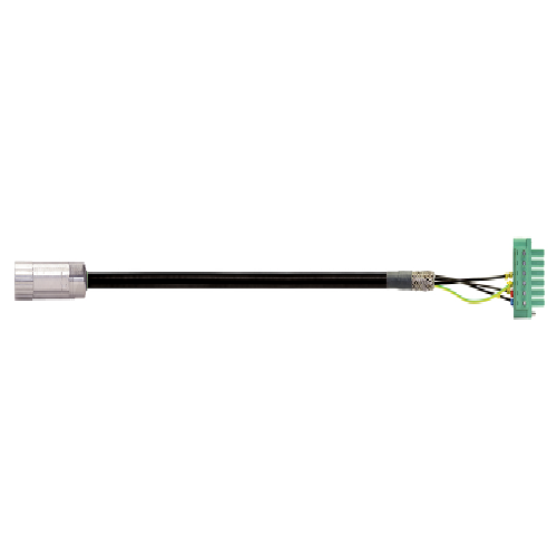 Igus MAT9960609 16 AWG 4C Round Plug Socket A Connector TPE Danaher Motion 107476 Motor MK SR3 400V Cable