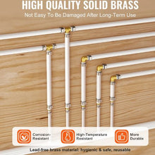 1/2"-3/4" Brass Clamp-style 1/2 NPT Internal Thread Pipe Fittings (50PCS)