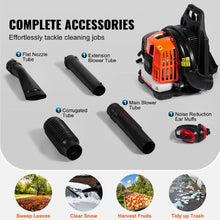 Commercial Backpack Leaf Blower 52CC 1.37L Fuel Tank