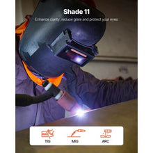 4.25" X 2"  Auto Darkening Welding Lens With 11 True Shade and Dual Arc Sensors & Gold Coating for TIG MIG MMA ARC