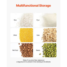 4.5Gal/20L X 2 Ingredient Storage Containe For  Kitchen Flour Bin F-8909X2( 2 PCS)