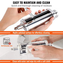 Stainless Steel Pasta Roller Attachment for KitchenAid Mixer 8 Thickness Settings