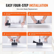 48 In Stainless Steel Drywall Skimming Blade for Sheetrock Drywall Gyprock Wall-Board XSJ-24-S001