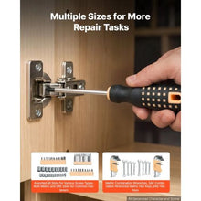 245-Piece Household Tool Kit Hammer Wrench Pliers & Storage Case for Home Repairs