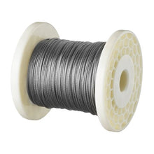 1/16 Inch 7x7 Strand T304 Stainless Steel Braided Aircraft Cable 328FT With Accessories
