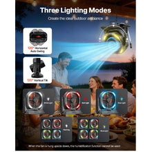 Misting Fan with 2.38 Gal Tank 10000mAh Battery 4 Speeds 5 Light Modes Portable Cooling Fan for Indoor & Outdoor