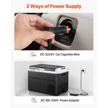 12V Car Refrigerator 52.8QT/50L Portable Freezer -4℉ to 68℉ 12/24V DC & 100-240V AC for RV & Camping