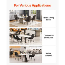 Modern Dining Room Accent Chairs for Dining Tables, Space-Saving Kitchen Table (Set of 4)