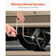 5000 lbs RV Leveling Scissor Jacks Set of 4 with Crank Handle