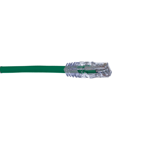 3' 24 AWG Green Cat 6 UTP Copper Patch Cord UTPSP3GRY