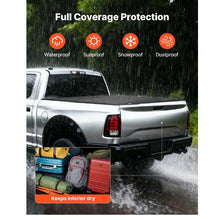 Soft Tri‑Fold Tonneau Cover for 2009‑2025 Dodge Ram 1500 5.7 ft Bed (Fleetside No Rambox / Split Tailgate)