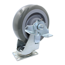 6" Wheel Air Pneumatic Rubber Swivel Caster SLAC6SDSBP
