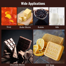 Chocolate Tempering Machine 9 Lbs 2-Tank Chocolate Melter 800W 86–185°F Temperature Control
