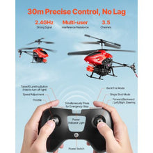 2.4GHz RC Helicopter with Shooting Mode & LED Lights for Kids