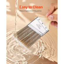 12-Piece Angle Paint Brush Set Treated Wood Handles For Latex & Oil Paints Stains Walls & Cabinets