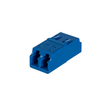 1.91 LC Fiber Optic Adapter Zirconia Split Sleeve Singlemode Duplex FADSLCZBU-L (Pack of 50)