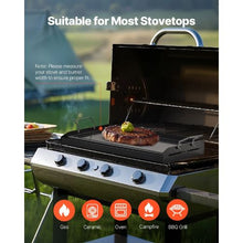 24x16 inch Carbon Steel Griddle for Camping Tailgating Party