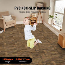 20 X 20 In Tiles Reusable Squares With Padding Attached  for Bedroom Living Room 20 X 20- T12