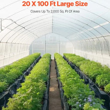 20 x 100' Ft 10 Mil Black Thick Plastic Sheeting Roll Plastic Drop Cloth Painters Tarp Multi-Purpose Plastic Sheeting Heavy Duty