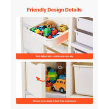 Elephant-Shaped Toy Organizer with Movable Bins